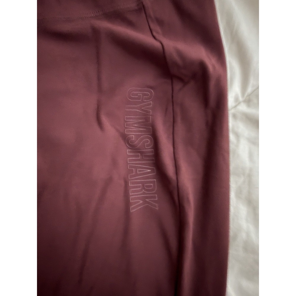 Gymshark Women's Berry Studio cropped Leggings Crossover Size Small - Picture 4 of 8